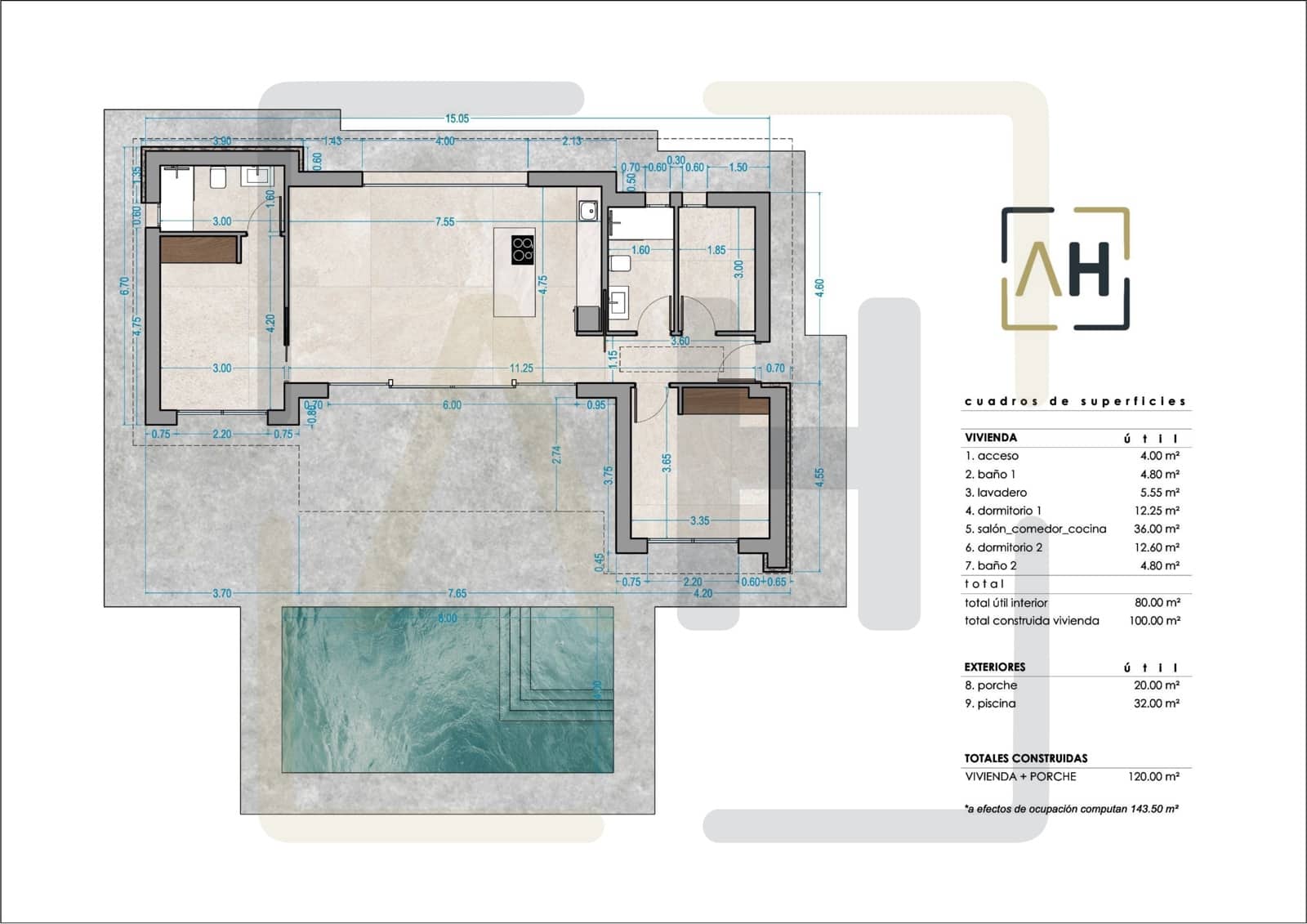 2 bedroom Villa for sale in Jumilla with pool - € 350,000 (Ref: 9542199)