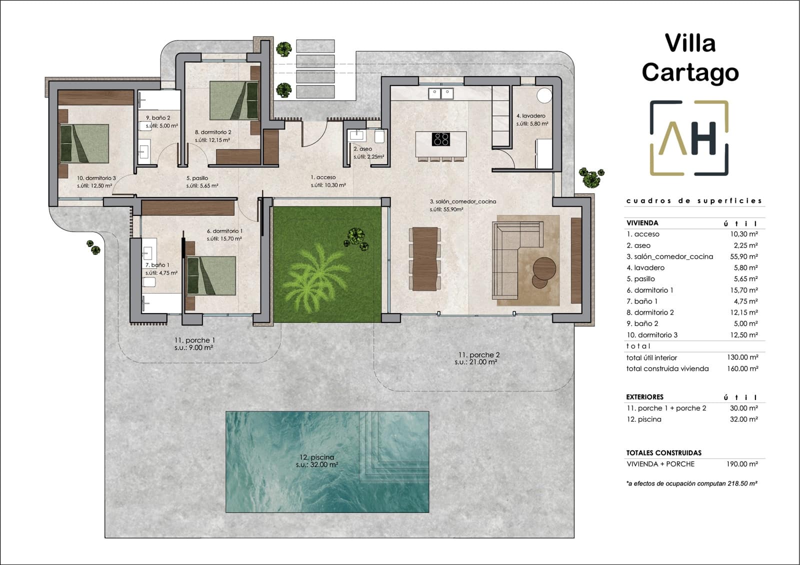 Villa for sale in Pinoso with pool - € 475,000 (Ref: 9757536)