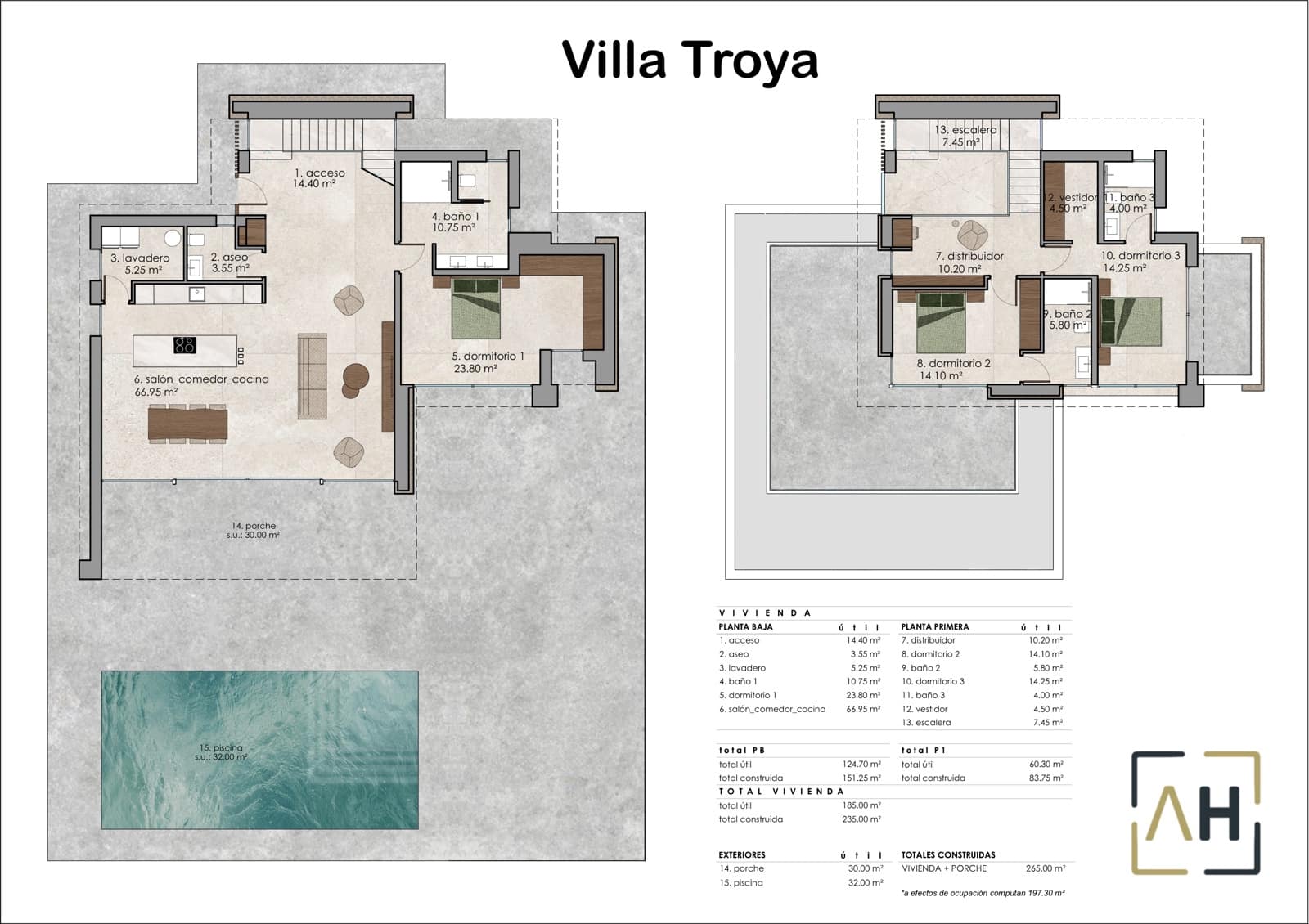 3 soverom Villa til salgs i Pinoso med svømmebasseng - € 647 000 (Ref: 9757544)