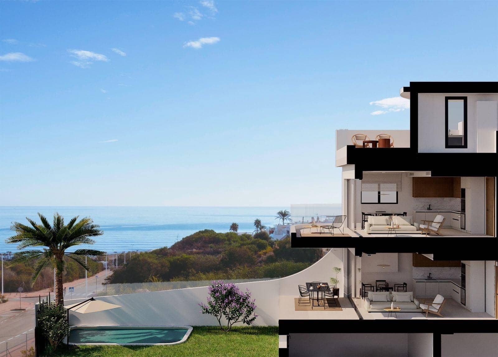 2 camera da letto Bungalow in vendita in La Mata con piscina - 565.000 € (Rif: 10094833)