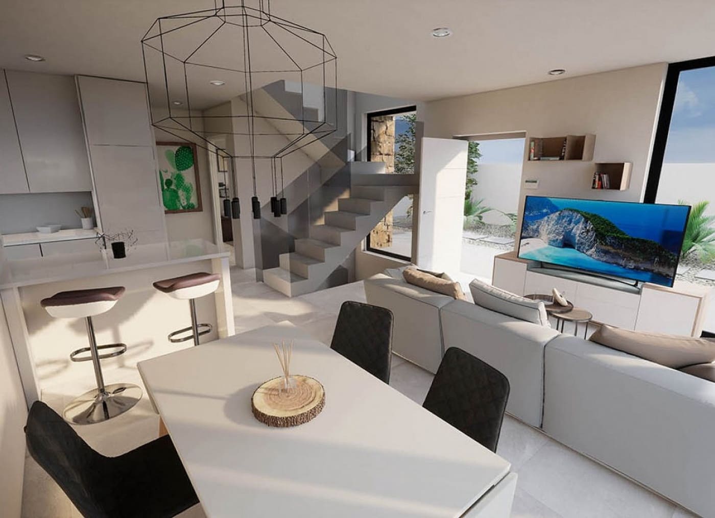 3 makuuhuone Huvila myytävänä paikassa Torrevieja mukana uima-altaan 
autotalli - 600 000 € (Ref: 6350874)