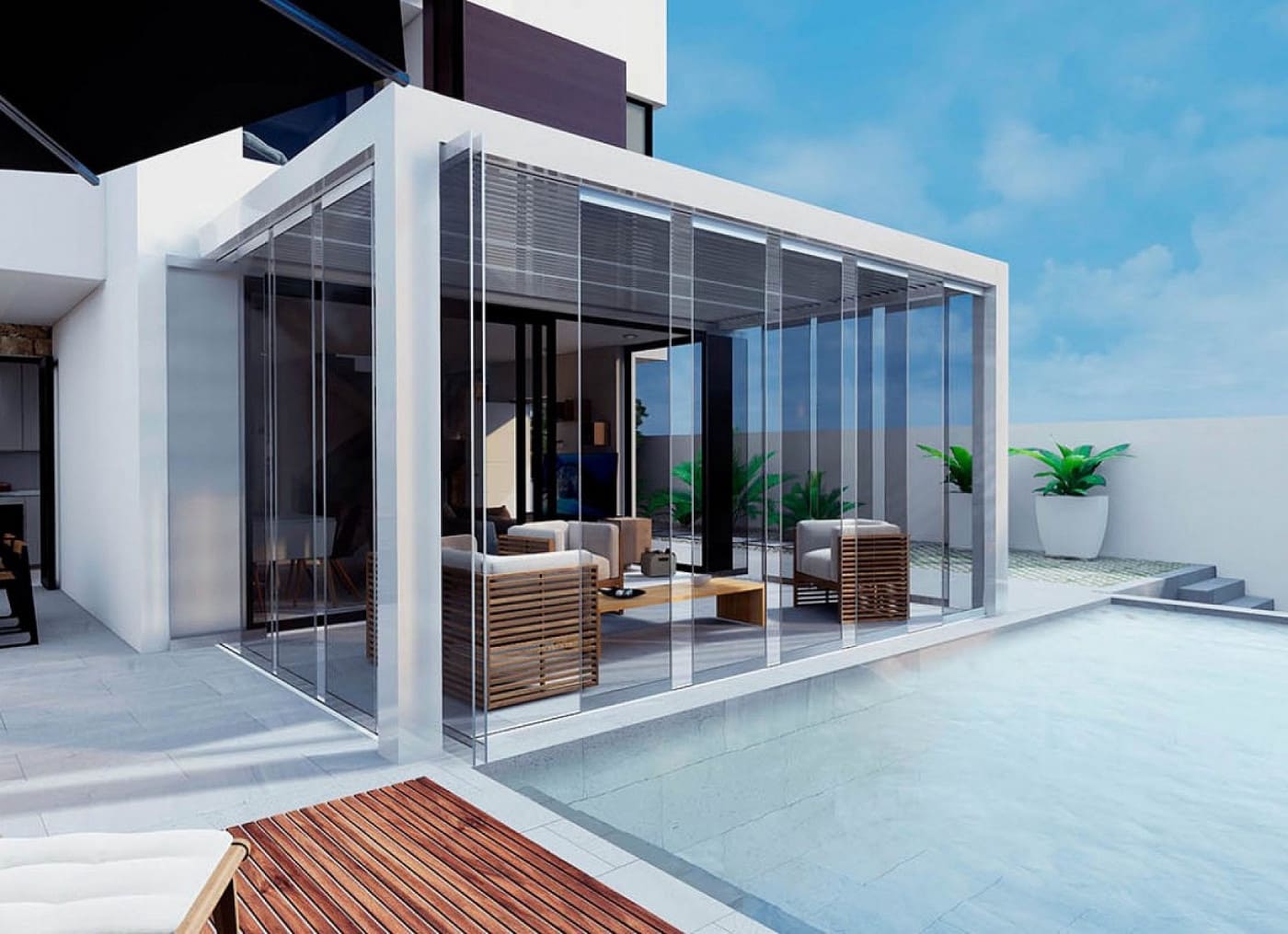 3 makuuhuone Huvila myytävänä paikassa Torrevieja mukana uima-altaan 
autotalli - 600 000 € (Ref: 6350874)