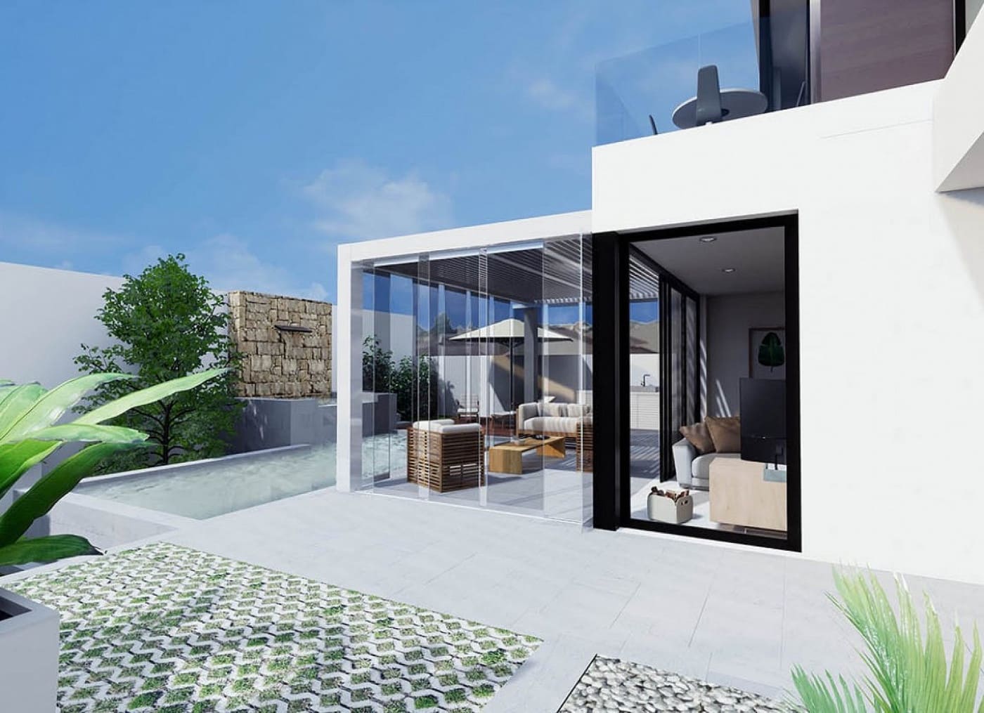 3 makuuhuone Huvila myytävänä paikassa Torrevieja mukana uima-altaan 
autotalli - 600 000 € (Ref: 6350874)