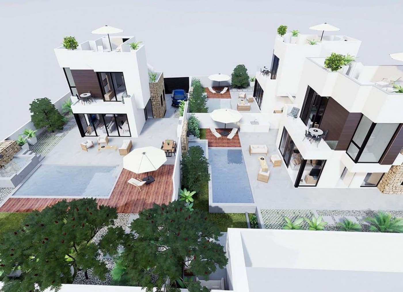 3 makuuhuone Huvila myytävänä paikassa Torrevieja mukana uima-altaan 
autotalli - 600 000 € (Ref: 6350874)