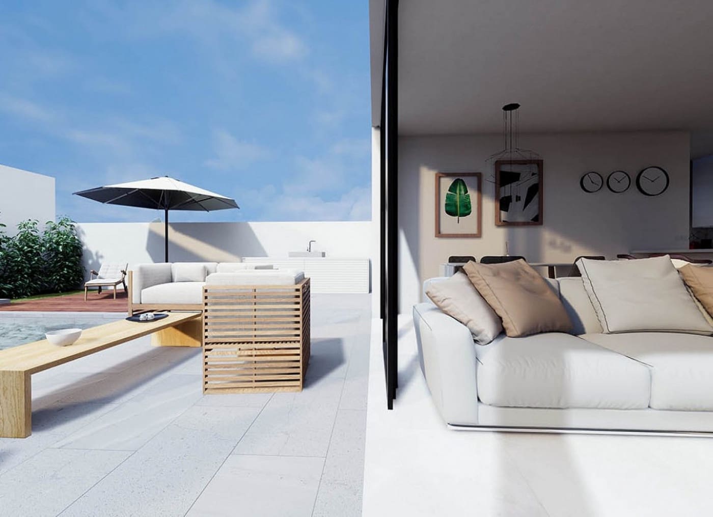 3 makuuhuone Huvila myytävänä paikassa Torrevieja mukana uima-altaan 
autotalli - 600 000 € (Ref: 6350874)