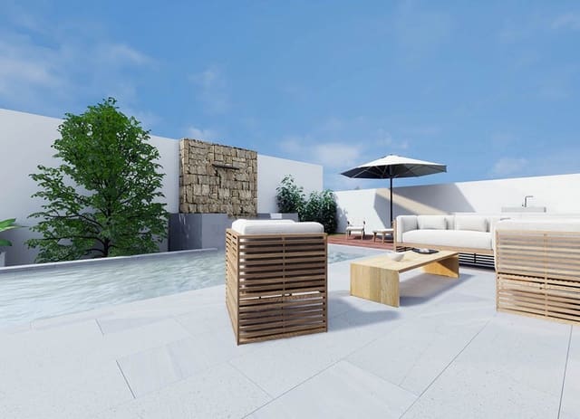 3 makuuhuone Huvila myytävänä paikassa Parque Acuático - Sector 25, Torrevieja mukana uima-altaan 
autotalli - 600 000 € (Ref: 6350874)