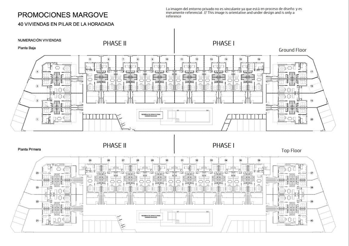 2 bedroom Bungalow for sale in Pilar de la Horadada with pool - € 245,000 (Ref: 6722033)