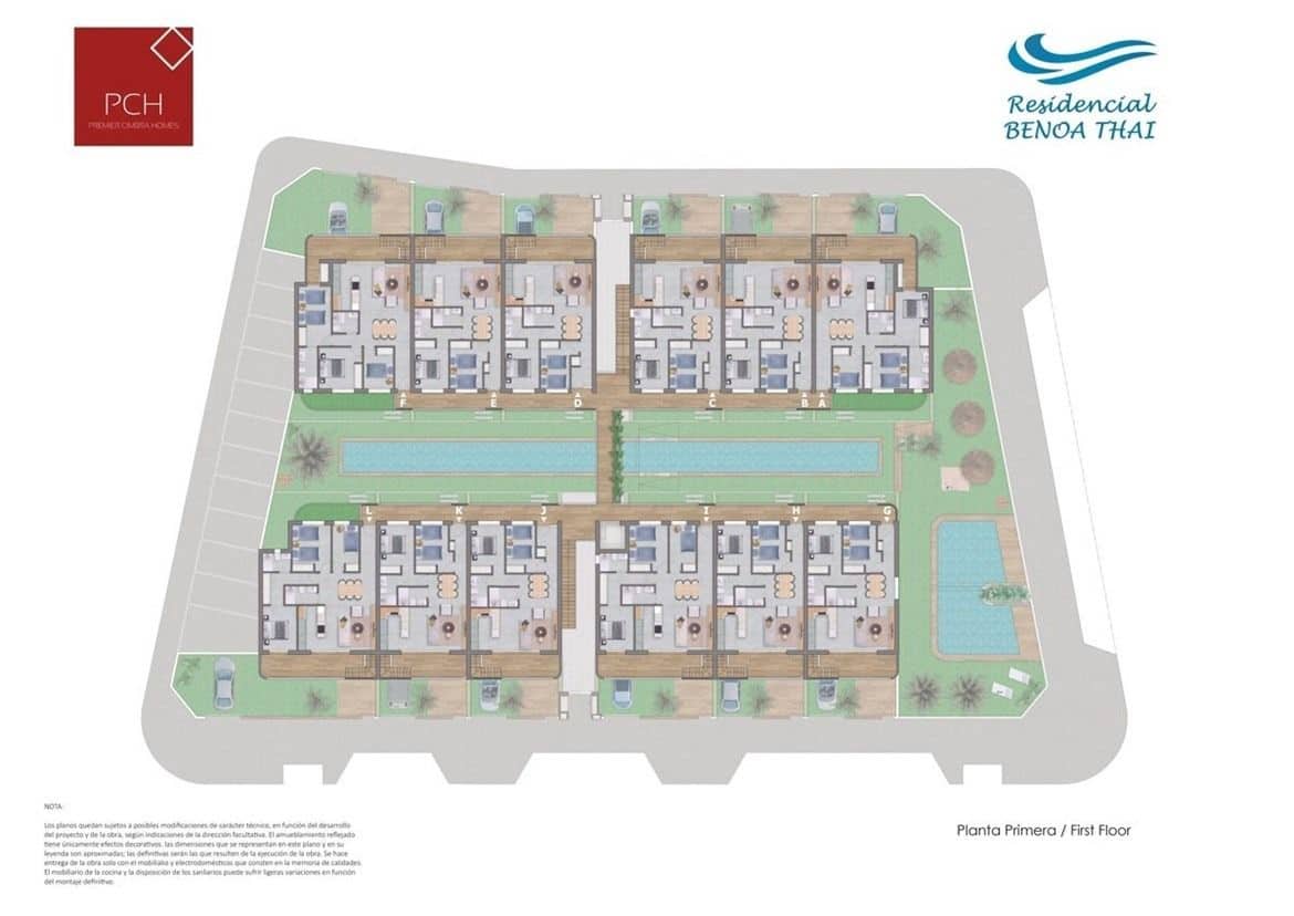 2 bedroom Bungalow for sale in Pilar de la Horadada with pool - € 249,900 (Ref: 7357505)