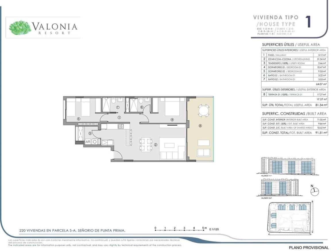 2 bedroom Apartment for sale in Punta Prima with pool - € 364,000 (Ref: 7452120)