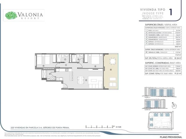 2 bedroom Apartment for sale in Punta Prima, Torrevieja with pool - € 364,000 (Ref: 7452120)