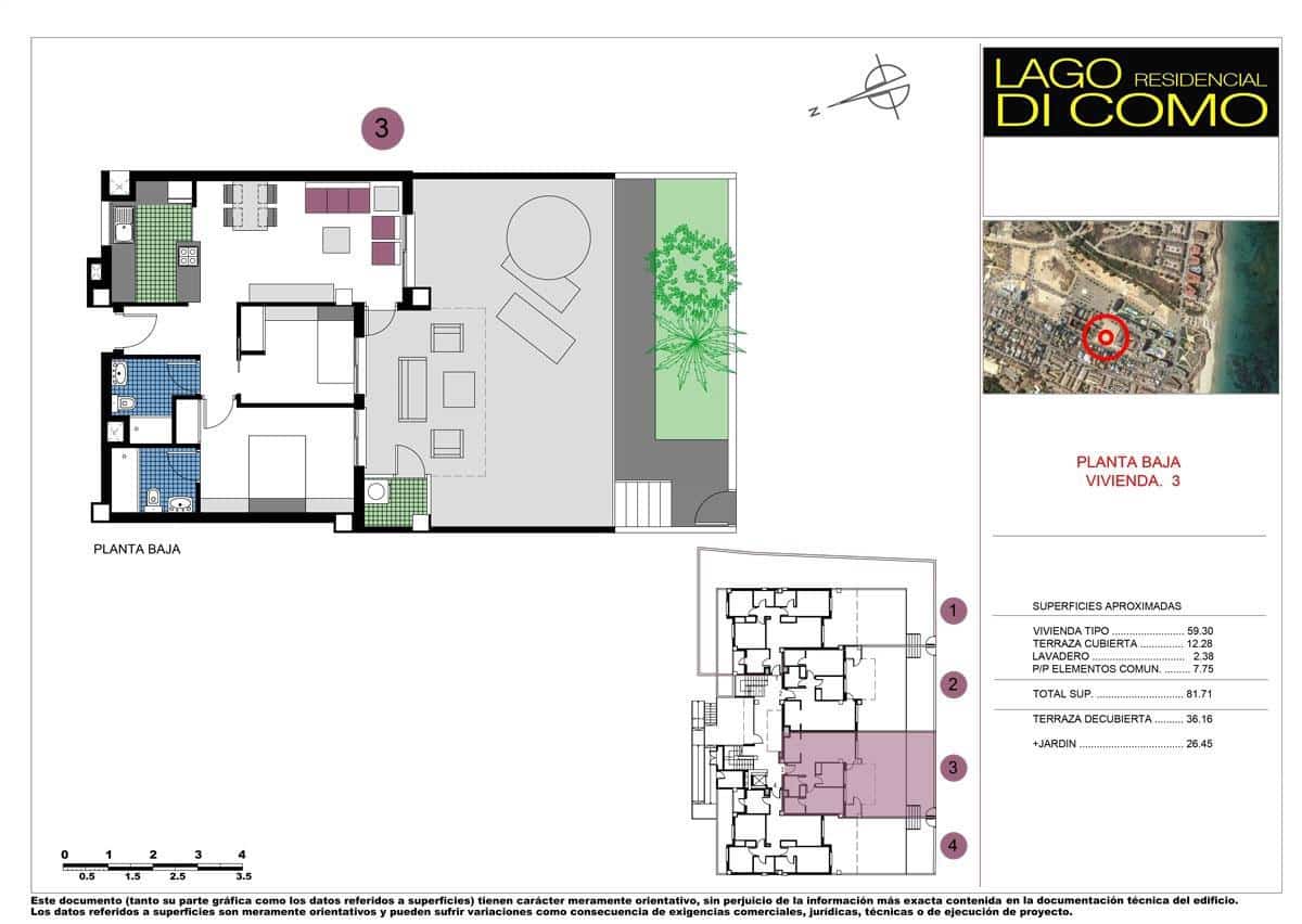 2 bedroom Apartment for sale in Pilar de la Horadada with pool - € 305,000 (Ref: 8093811)