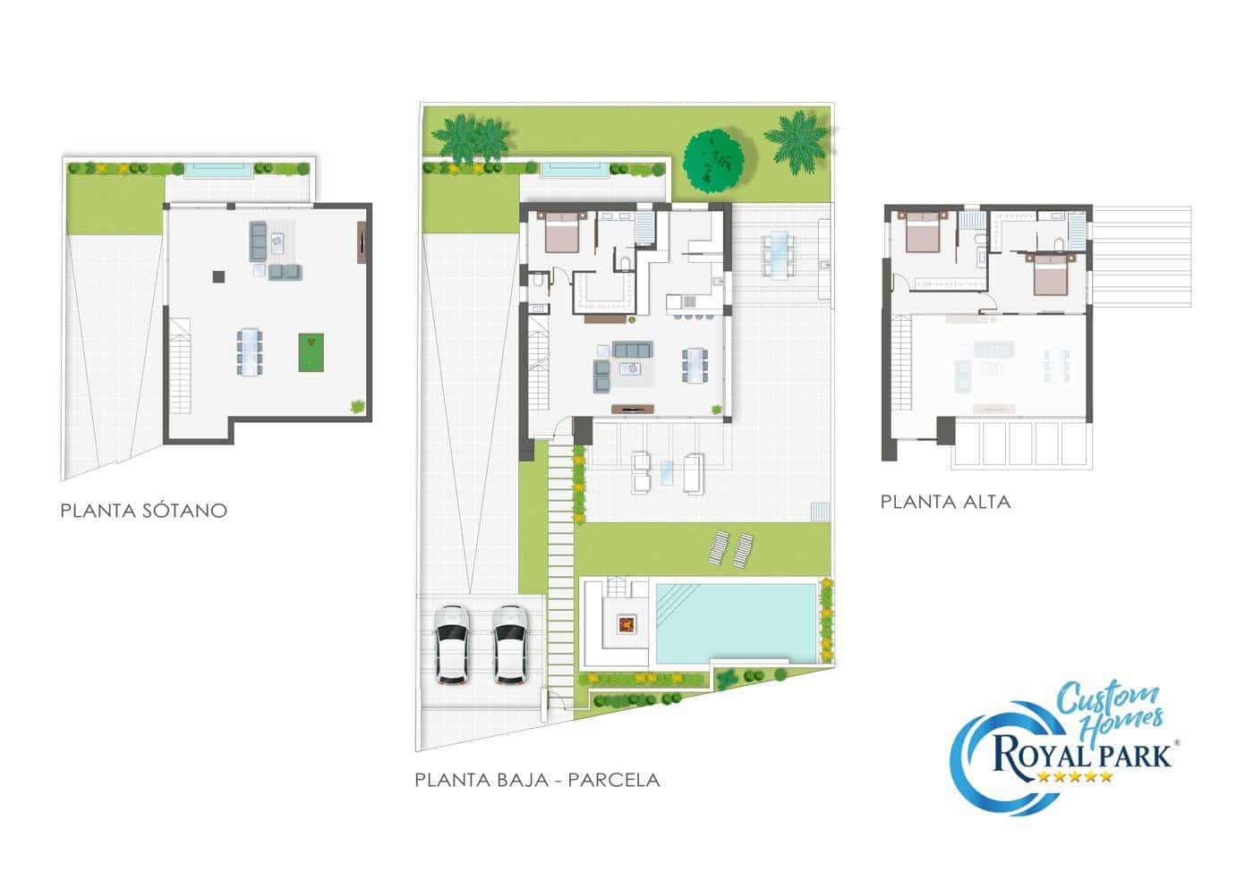 3 soverom Villa til salgs i Cabo Roig med svømmebasseng - € 1 490 000 (Ref: 8093825)