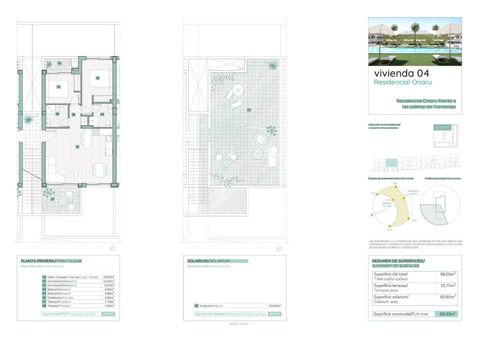 2 bedroom Bungalow for sale in Torrevieja with pool garage - € 289,900 (Ref: 8216252)