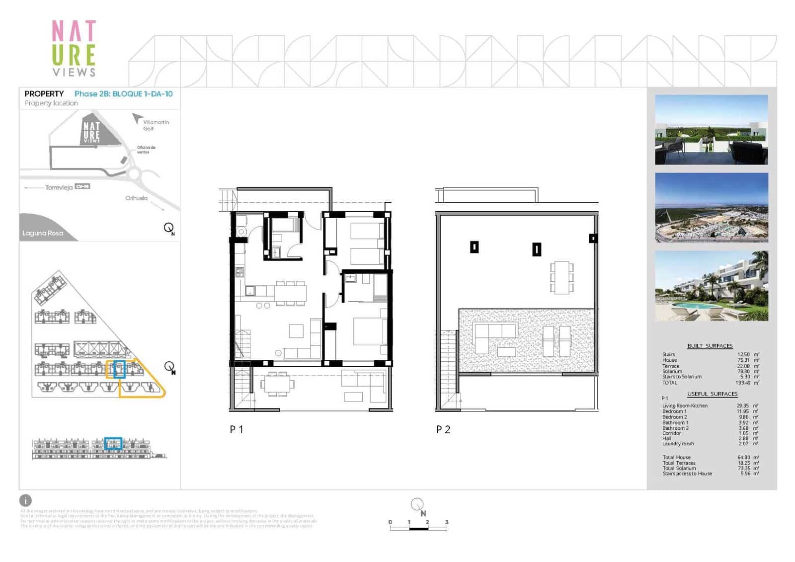 Apartamento de 2 habitaciones en Torrevieja en venta con piscina garaje - 246.000 € (Ref: 8216253)