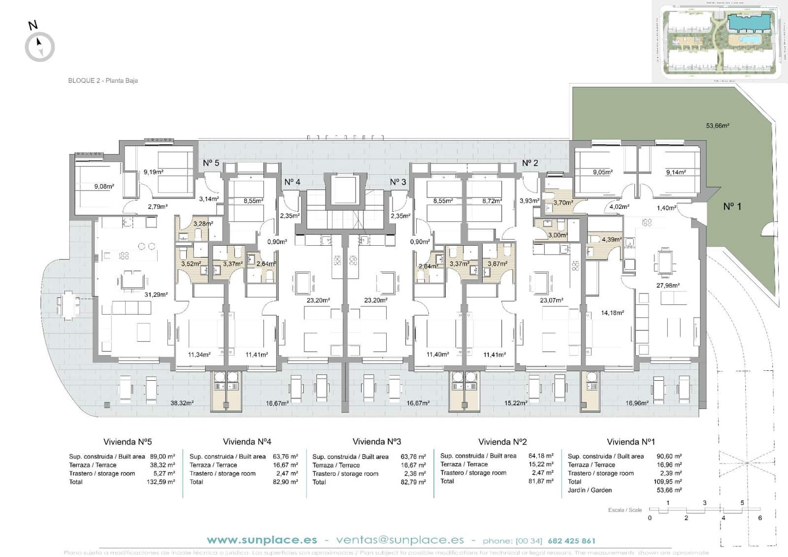 2 sovrum Lägenhet till salu i Pilar de la Horadada med pool garage - 249 000 € (Ref: 8344808)