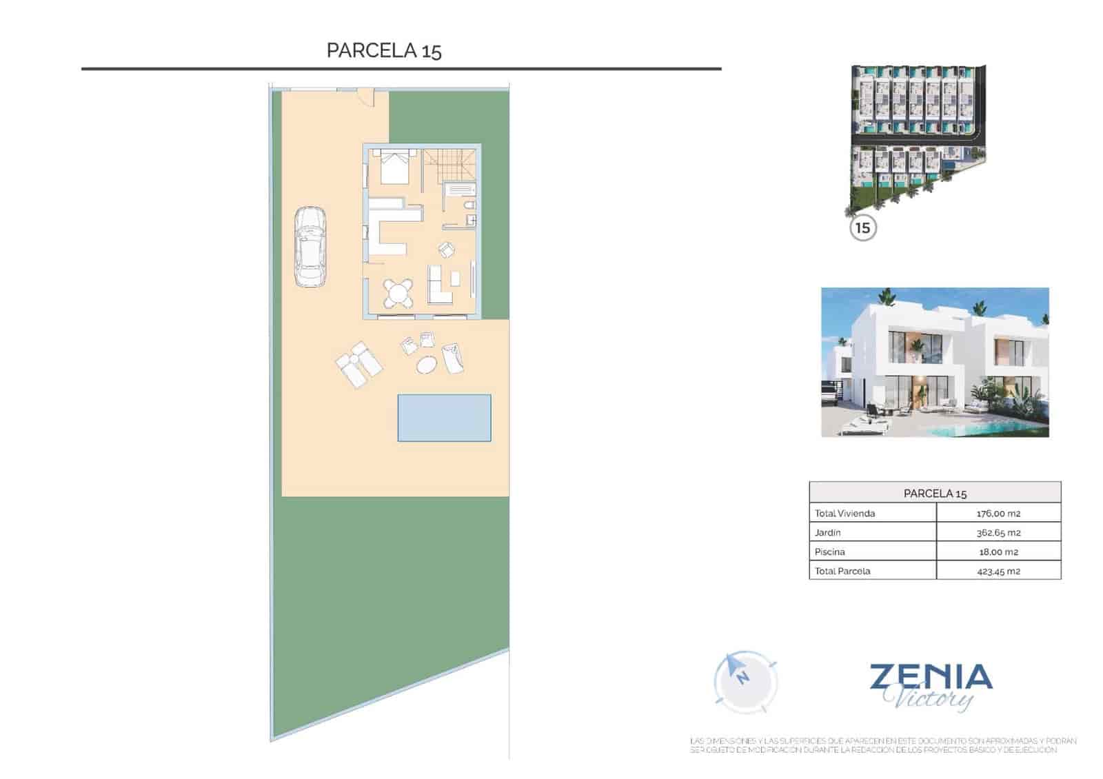 3 soverom Villa til salgs i La Zenia med svømmebasseng - € 495 000 (Ref: 8597438)