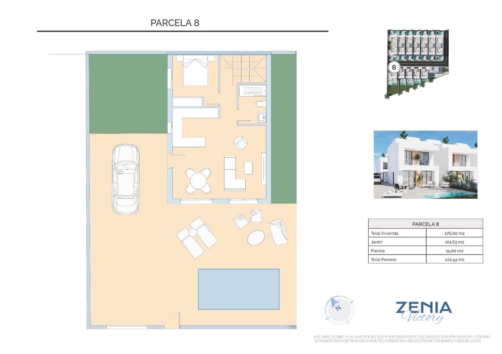 3 soverom Villa til salgs i La Zenia med svømmebasseng - € 495 000 (Ref: 8597438)
