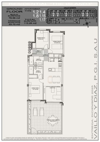 2 bedroom Bungalow for sale in Aguas Nuevas, Torrevieja with pool - € 249,900 (Ref: 8634507)