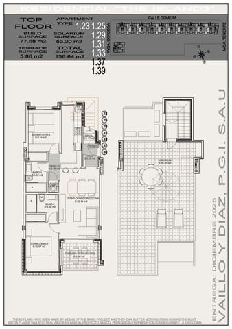 2 bedroom Bungalow for sale in Aguas Nuevas, Torrevieja with pool - € 249,900 (Ref: 8634507)