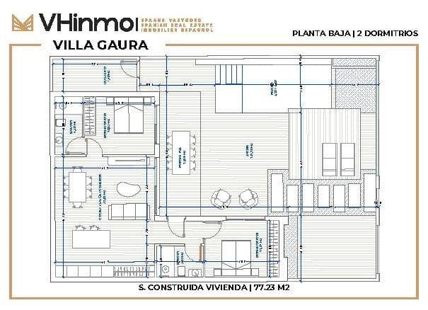 2 soverom Villa til salgs i Roldan med svømmebasseng - € 344 950 (Ref: 8670305)
