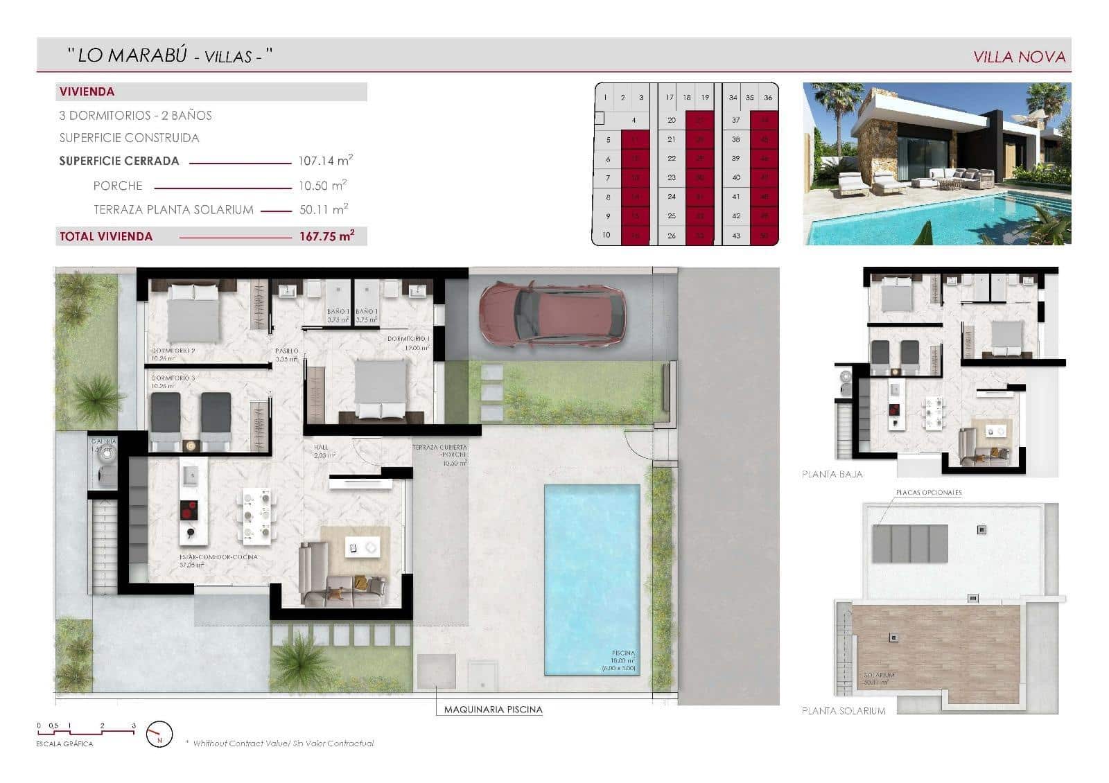 3 soverom Villa til salgs i Rojales med svømmebasseng - € 496 000 (Ref: 8778631)