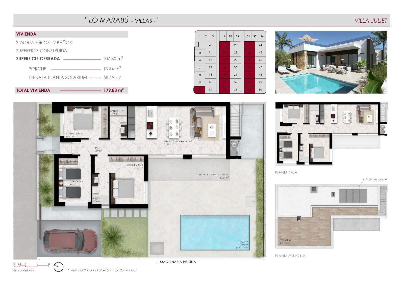 3 soverom Villa til salgs i Rojales med svømmebasseng - € 496 000 (Ref: 8778631)