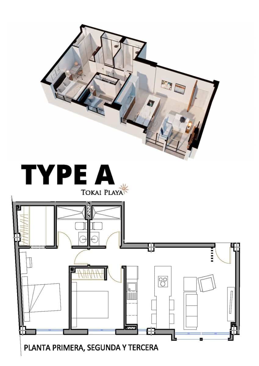 2 soverom Leilighet til salgs i Lo Pagan med svømmebasseng - € 244 950 (Ref: 8817864)
