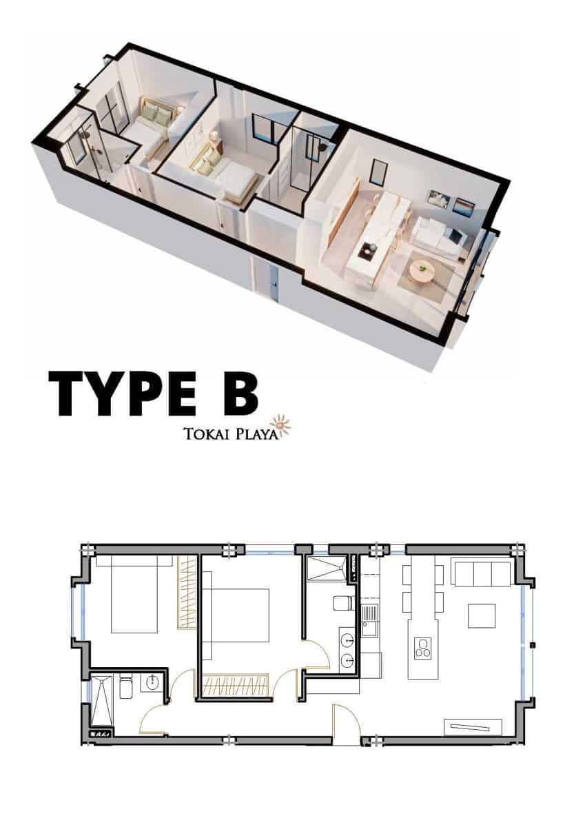 2 soverom Leilighet til salgs i Lo Pagan med svømmebasseng - € 244 950 (Ref: 8817864)