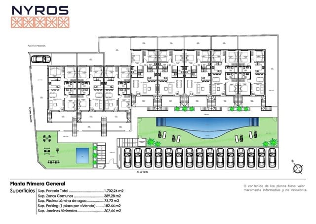3 sovrum Lägenhet till salu i Pilar de la Horadada med pool - 255 000 € (Ref: 8836939)