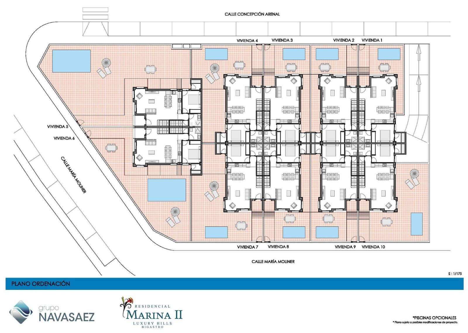 4 soveværelse Semi-Rækkehus til salg i Bigastro med garage - € 269.900 (Ref: 8841079)