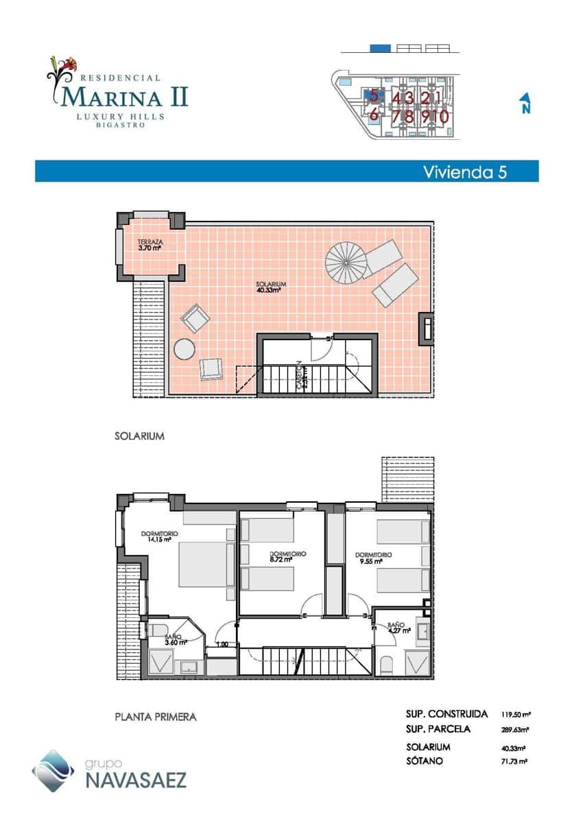 4 soveværelse Semi-Rækkehus til salg i Bigastro med garage - € 269.900 (Ref: 8841079)