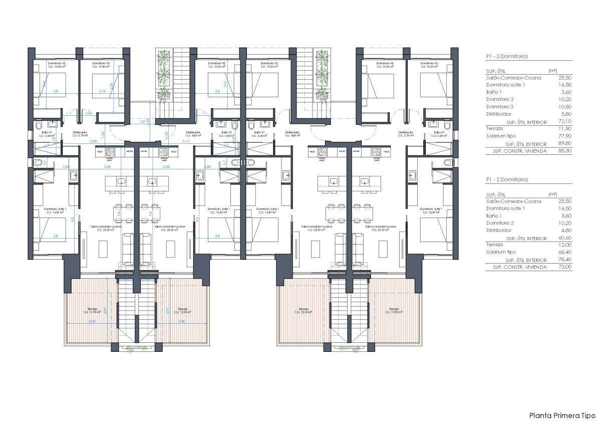 2 sovrum Lägenhet till salu i Ciudad Quesada med pool garage - 276 000 € (Ref: 8896992)