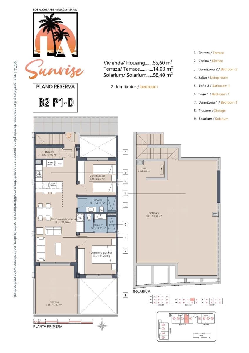 2 soverom Bungalow til salgs i Los Alcazares - € 299 000 (Ref: 9159594)