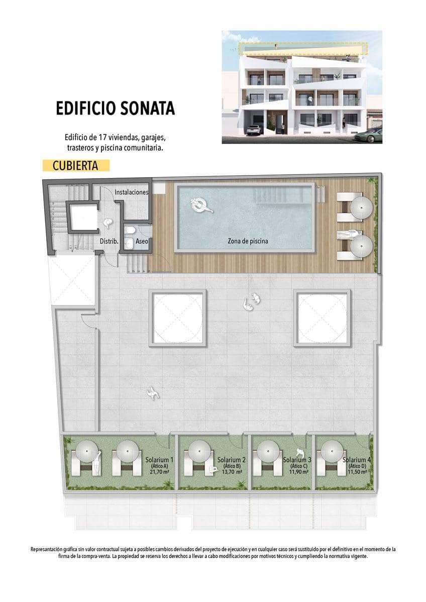 2 soverom Leilighet til salgs i Torrevieja med garasje - € 283 000 (Ref: 9202535)