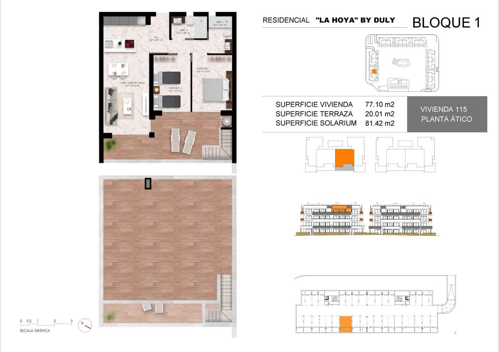 2 sovrum Lägenhet till salu i Torrevieja med pool garage - 274 000 € (Ref: 9257402)