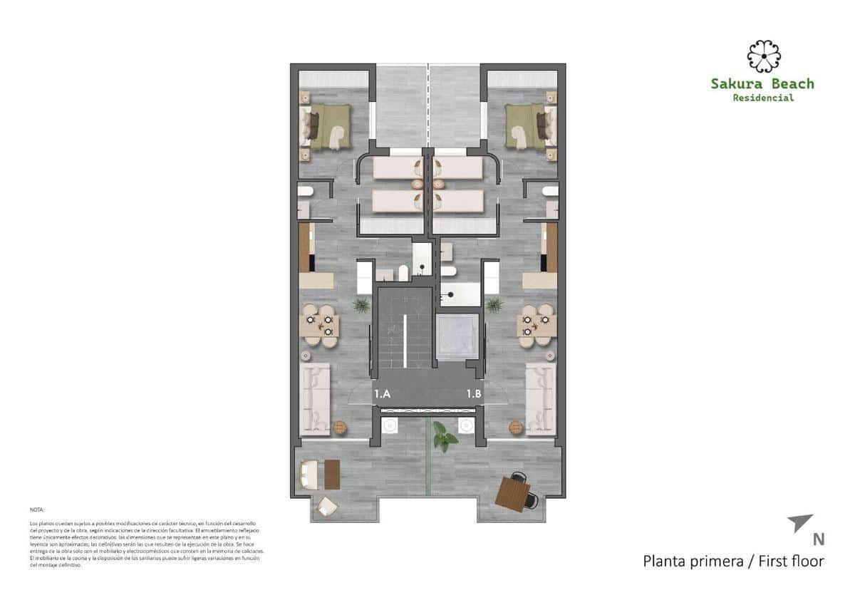 2 camera da letto Appartamento in vendita in El Mojon con piscina garage - 295.900 € (Rif: 9326575)