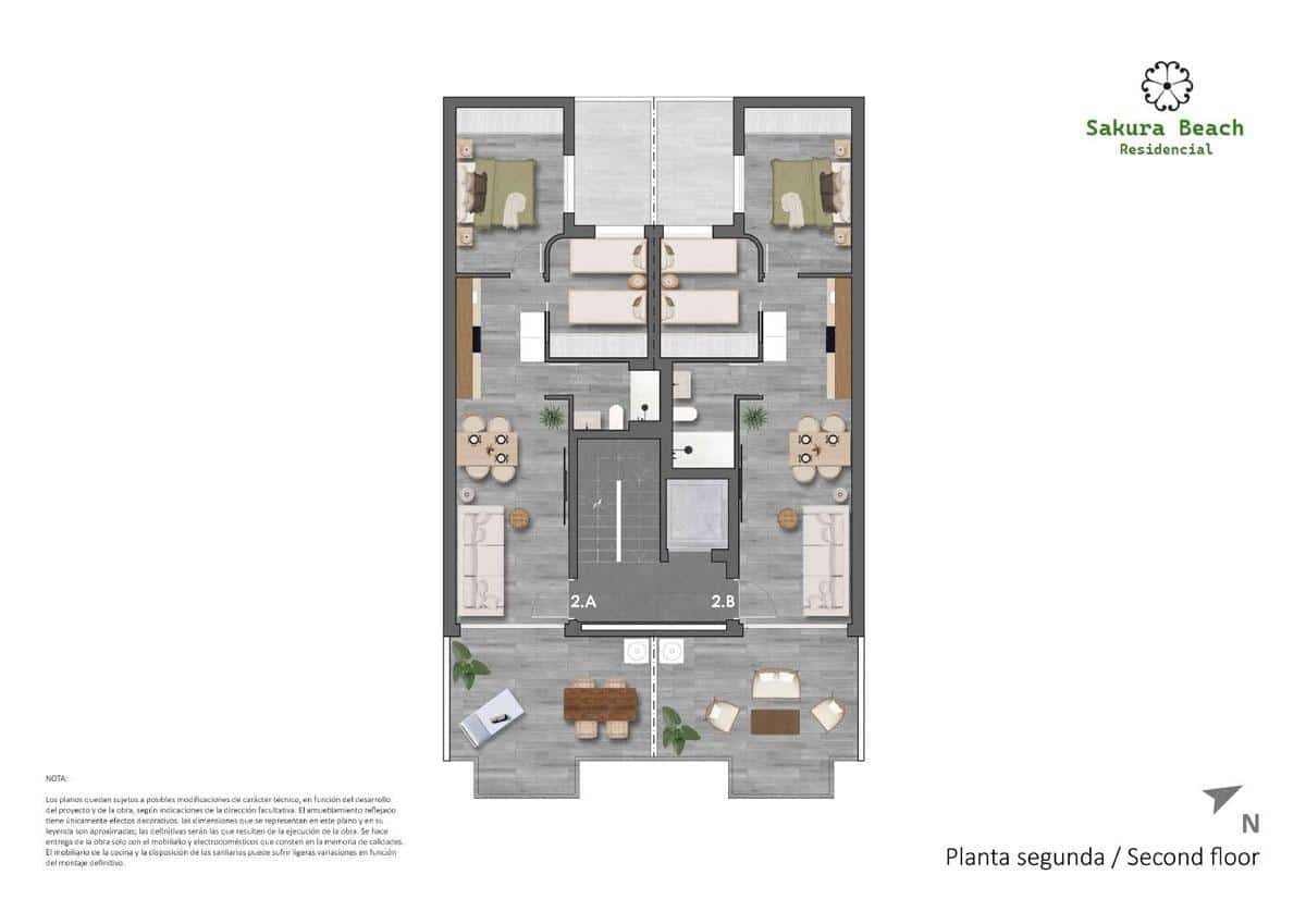 2 camera da letto Appartamento in vendita in El Mojon con piscina garage - 295.900 € (Rif: 9326575)