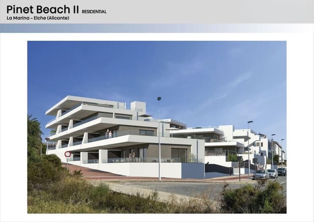 Apartamento de 2 habitaciones en El Pinet, Elche / Elx en venta con piscina - 246.000 € (Ref: 9427338)