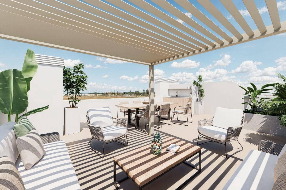 3 sovrum Bungalow till salu i Los Alcazares med pool - 320 000 € (Ref: 9596299)