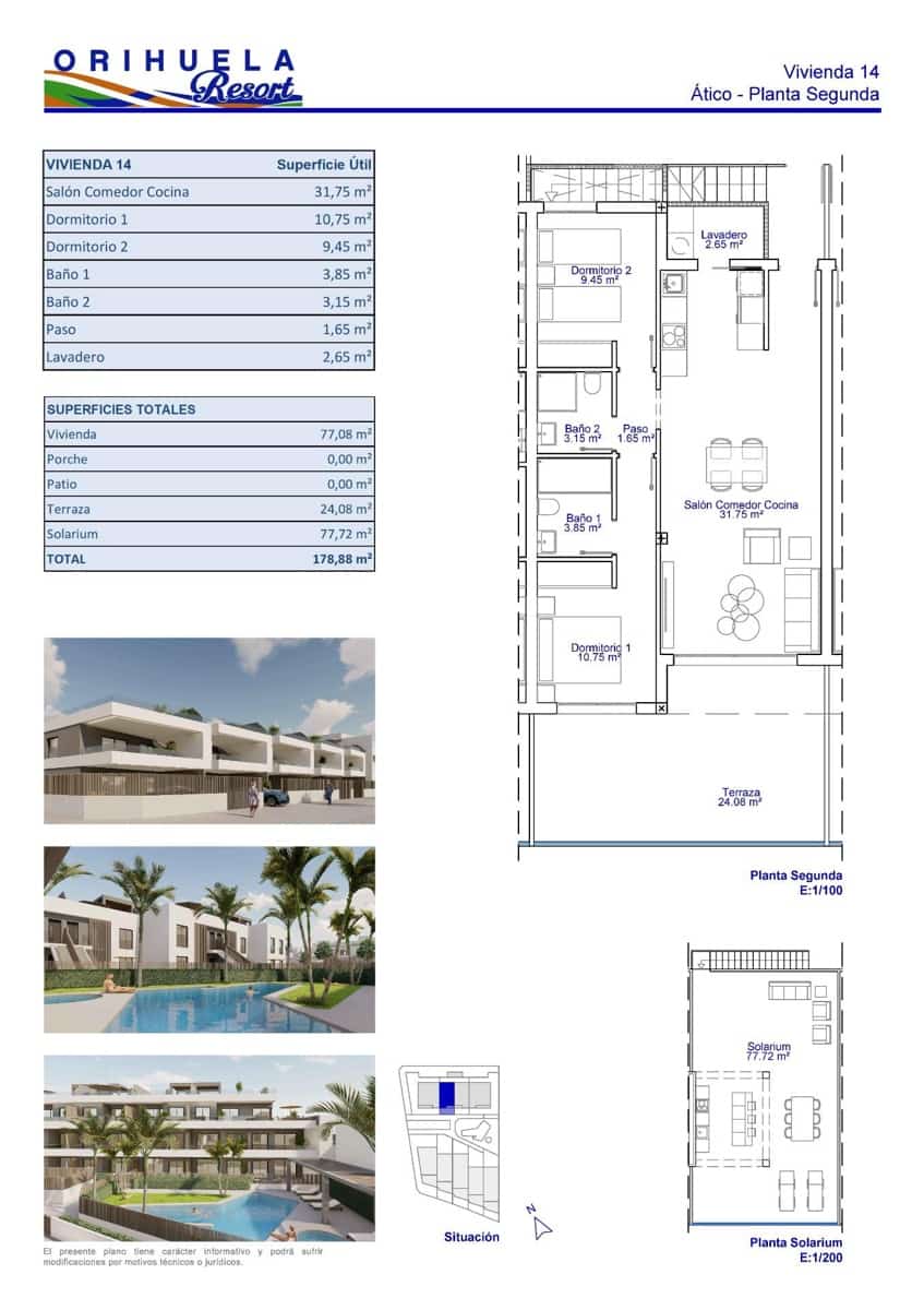 2 bedroom Apartment for sale in Pilar de la Horadada with pool garage - € 295,000 (Ref: 9652123)