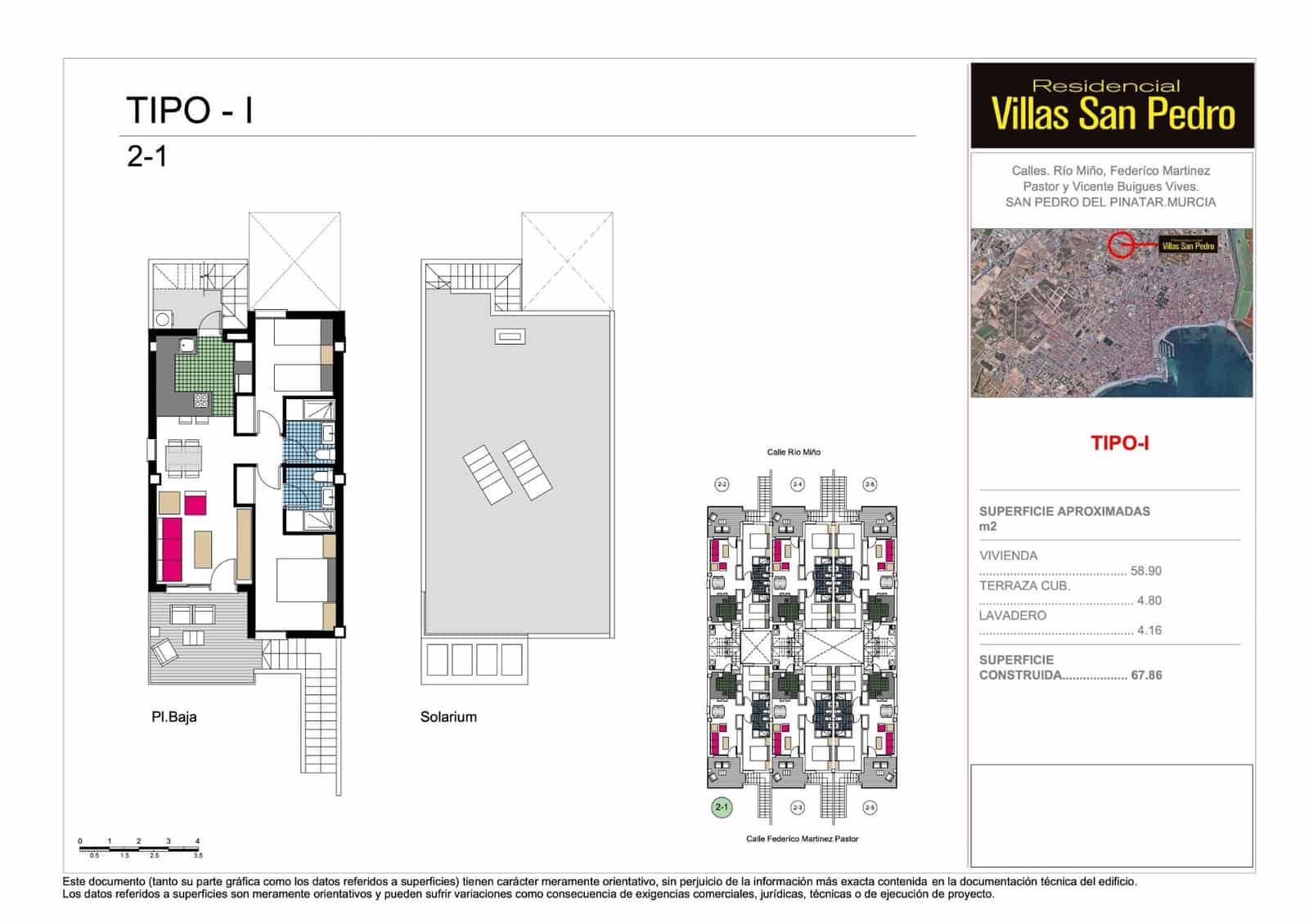 2 slaapkamer Appartement te koop in San Pedro del Pinatar met zwembad garage - € 239.000 (Ref: 9785033)
