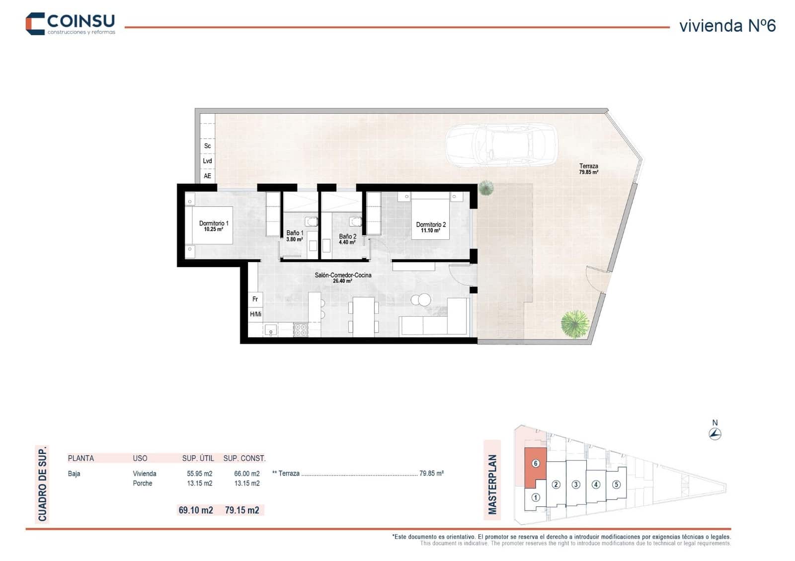 2 makuuhuone Huoneisto myytävänä paikassa San Pedro del Pinatar mukana uima-altaan - 239 900 € (Ref: 9806574)