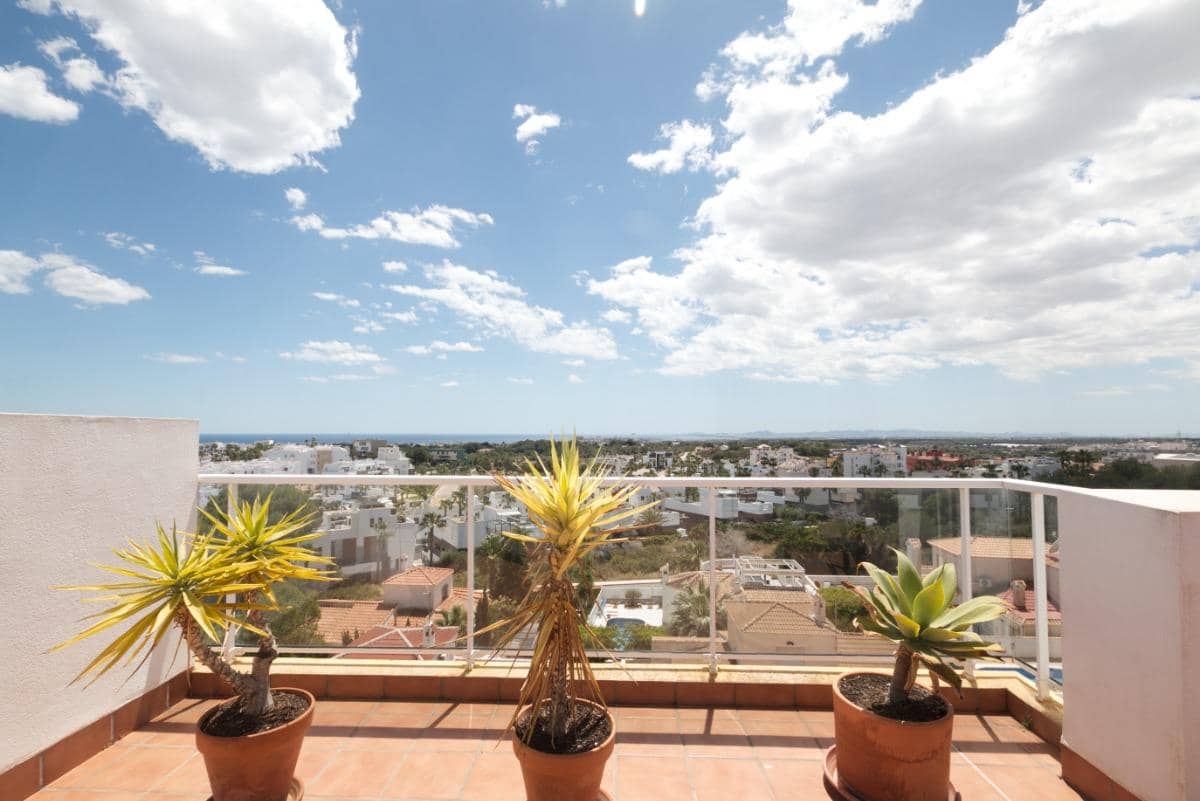 2 sypialnia Penthouse na sprzedaż w Orihuela Costa z basenem garażem - 269 000 € (Ref: 9839416)