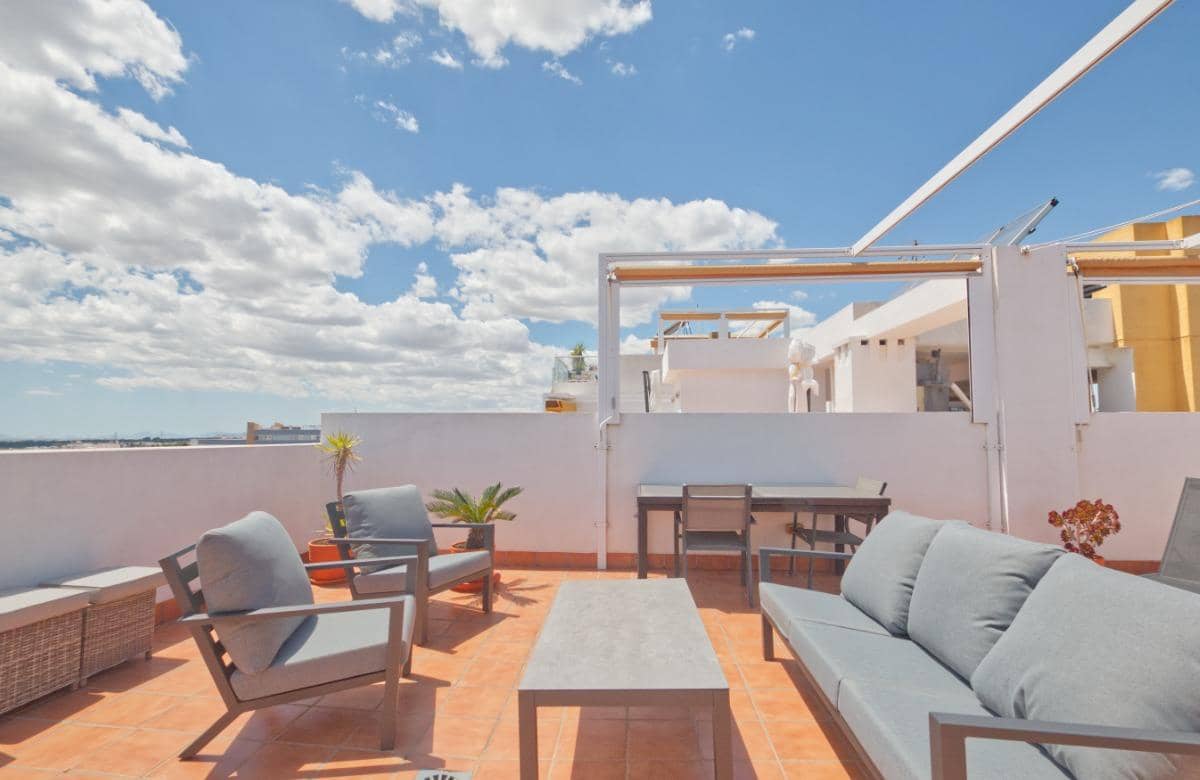 2 sypialnia Penthouse na sprzedaż w Orihuela Costa z basenem garażem - 269 000 € (Ref: 9839416)