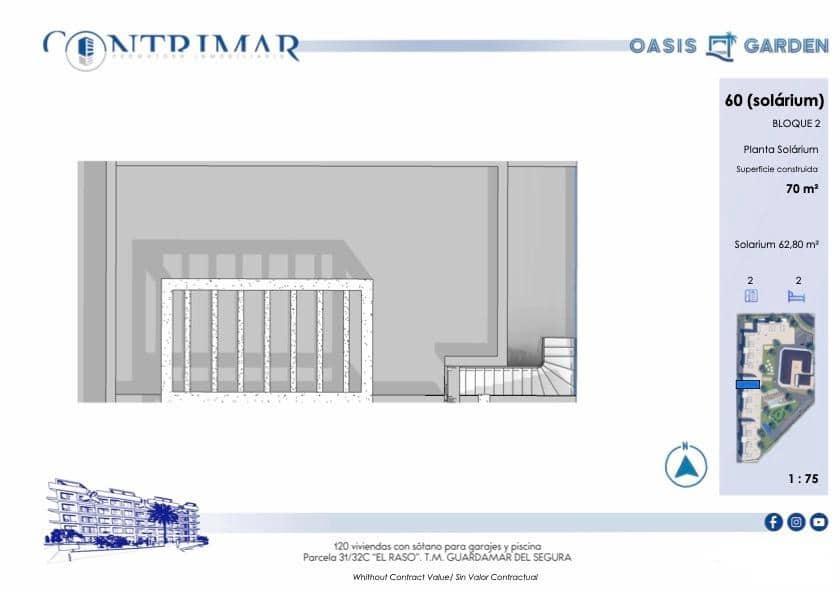 2 slaapkamer Appartement te koop in El Raso met zwembad garage - € 295.000 (Ref: 9849518)