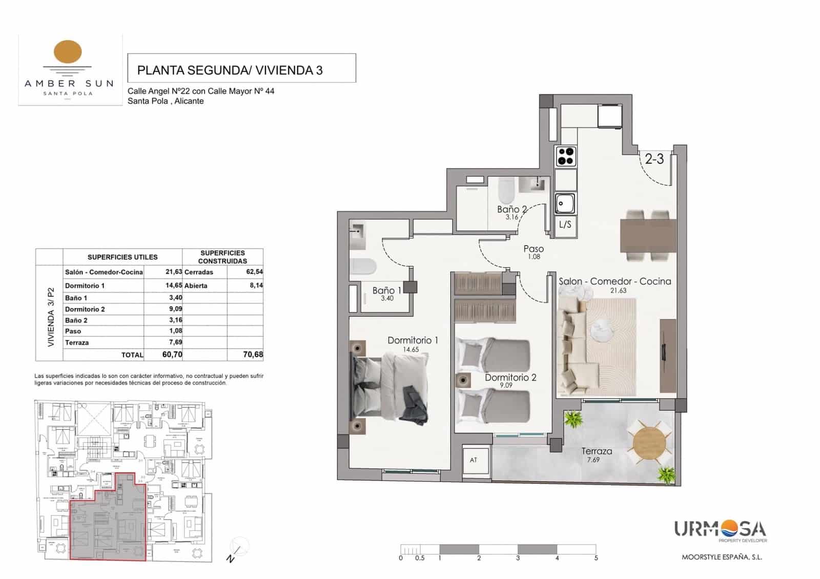 2 sypialnia Apartament na sprzedaż w Santa Pola z basenem - 238 000 € (Ref: 9958071)