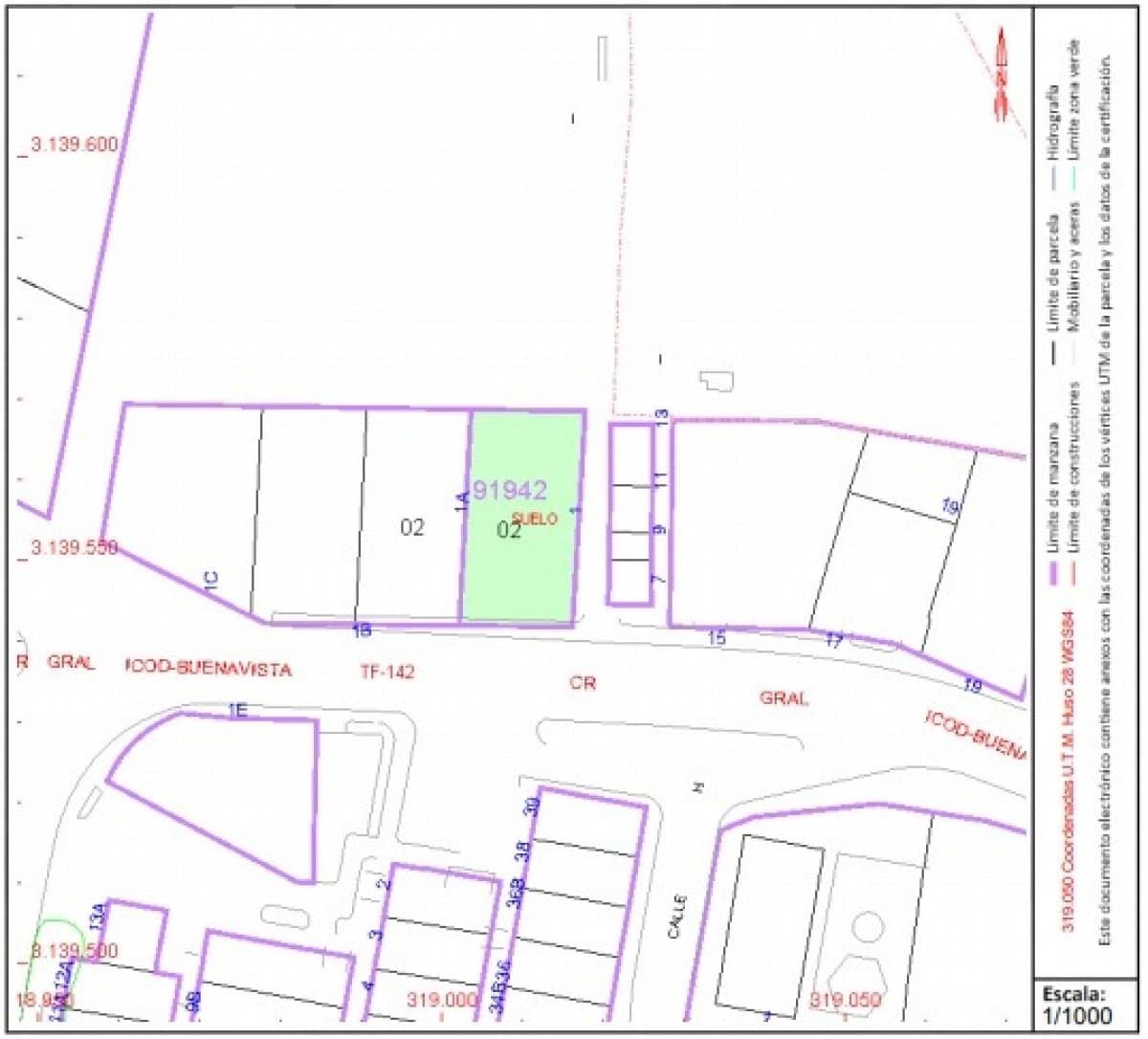 Terreno para Construção para venda em Buenavista del Norte - 71 500 € (Ref: 6176308)