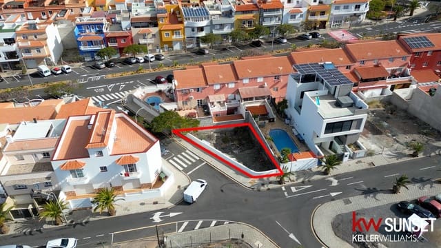 Byggetomt til salgs i Playa San Juan, Guía de Isora - € 190 000 (Ref: 8894995)
