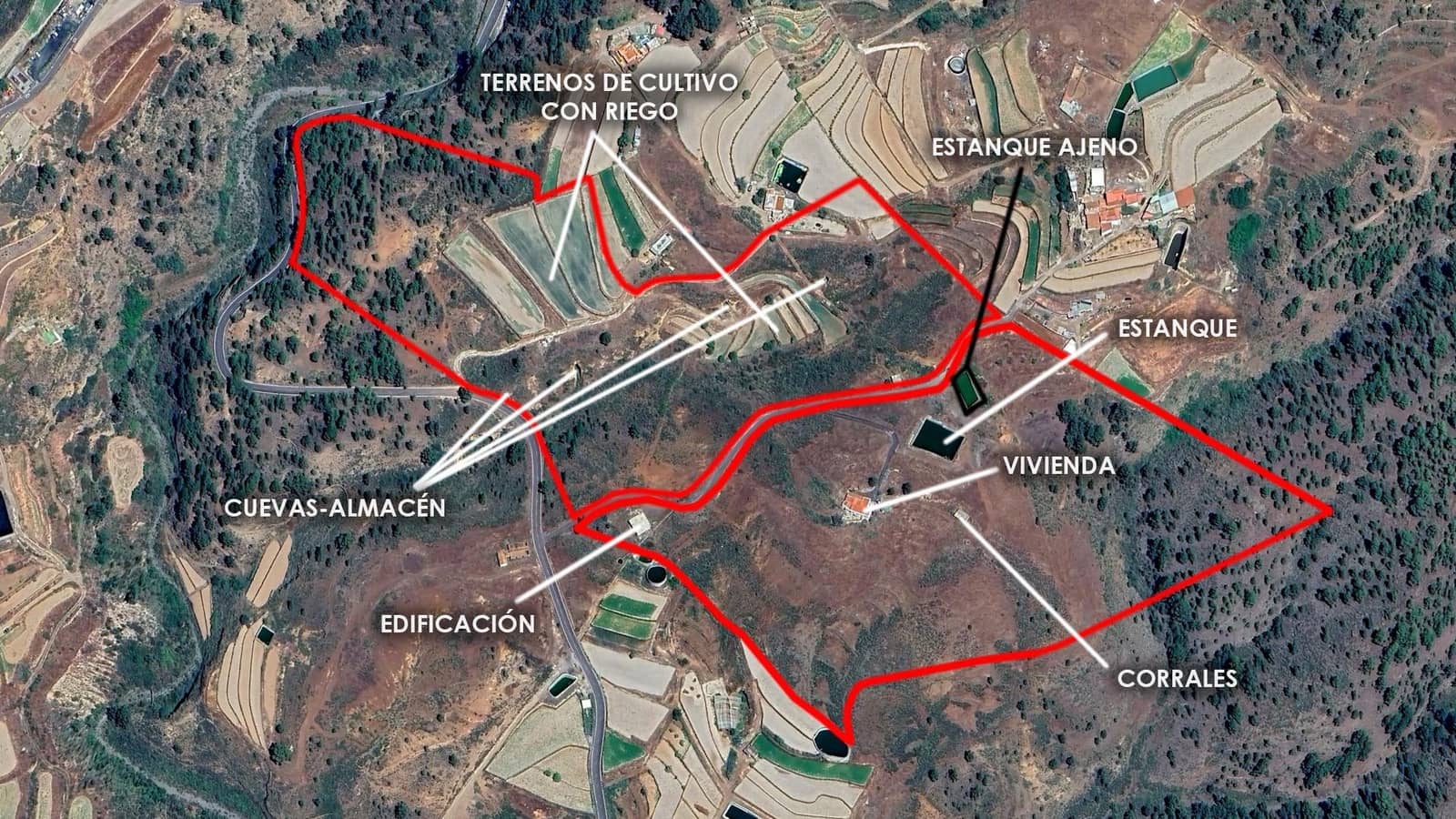 4 soverom Finca/Herregård til salgs i Vilaflor - € 1 200 000 (Ref: 8936666)