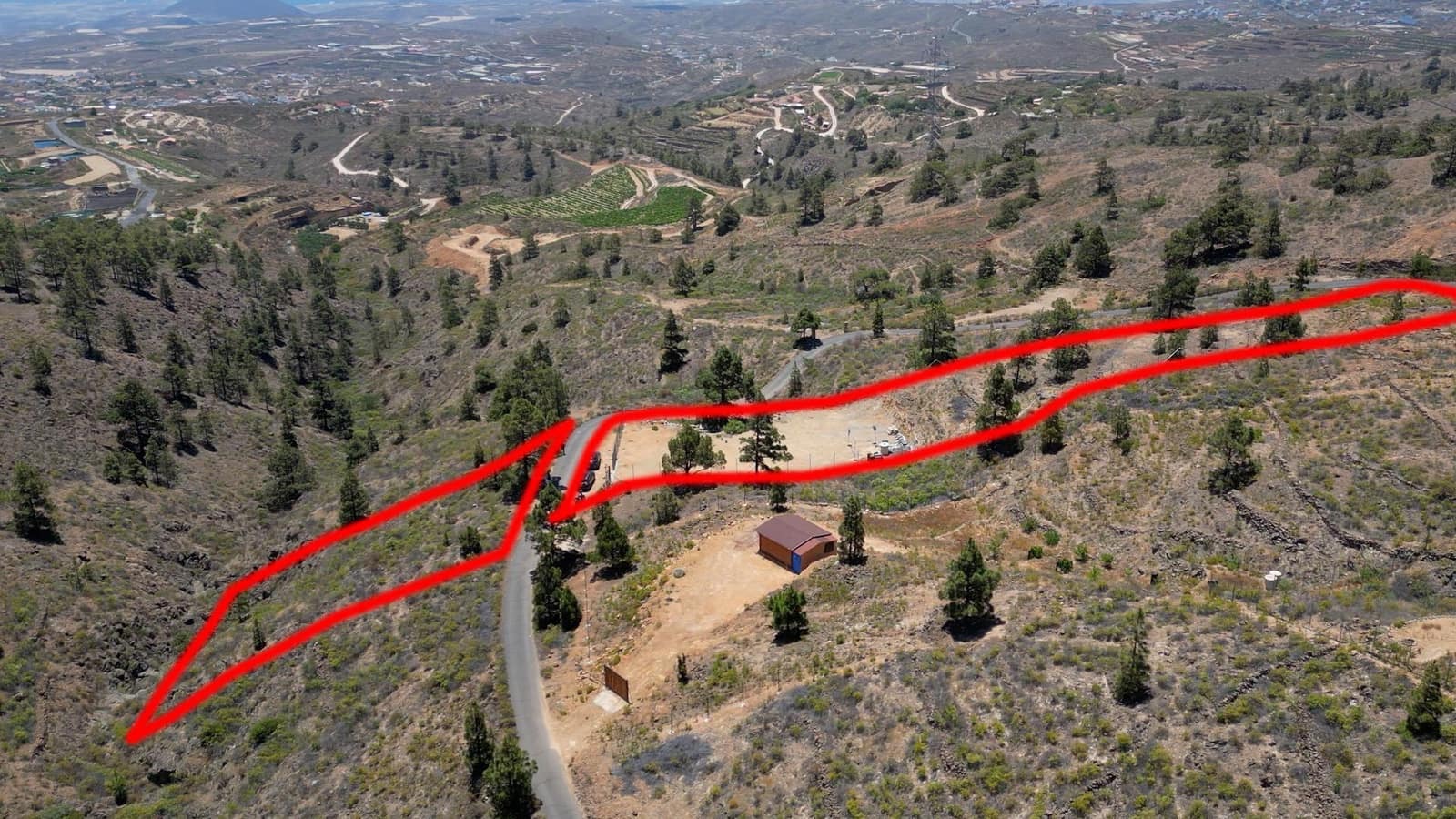 Ubebygd land til salgs i Arico - € 39 800 (Ref: 9116163)